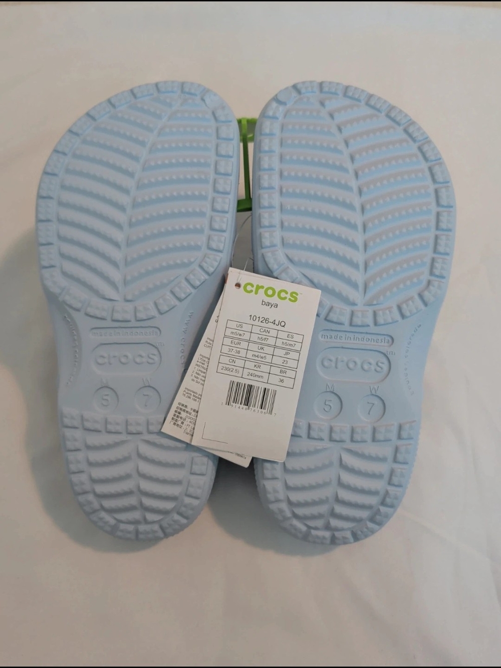 CROCS Kids' Light Blue Baya Water Shoes